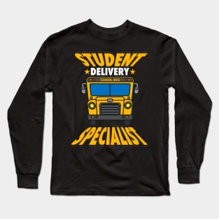 school bus driver t-shirt gift Long Sleeve T-Shirt